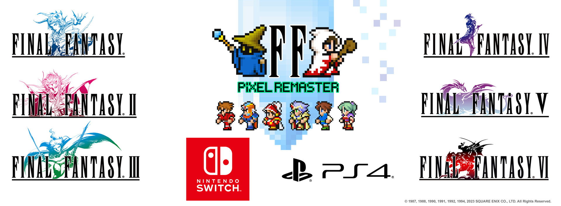 FINAL FANTASY I-VI PIXEL REMASTER Bundle | SQUARE ENIX | ASIA NEWS 